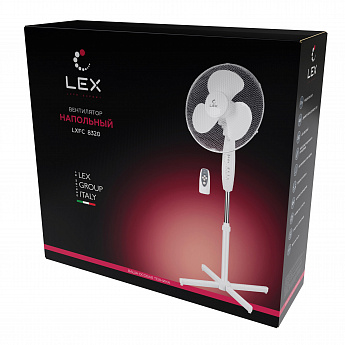 картинка Вентилятор напольный Lex LXFC8320 с пультом 